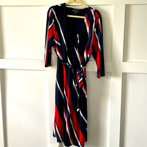INC faux wrap dress. Size 3X.